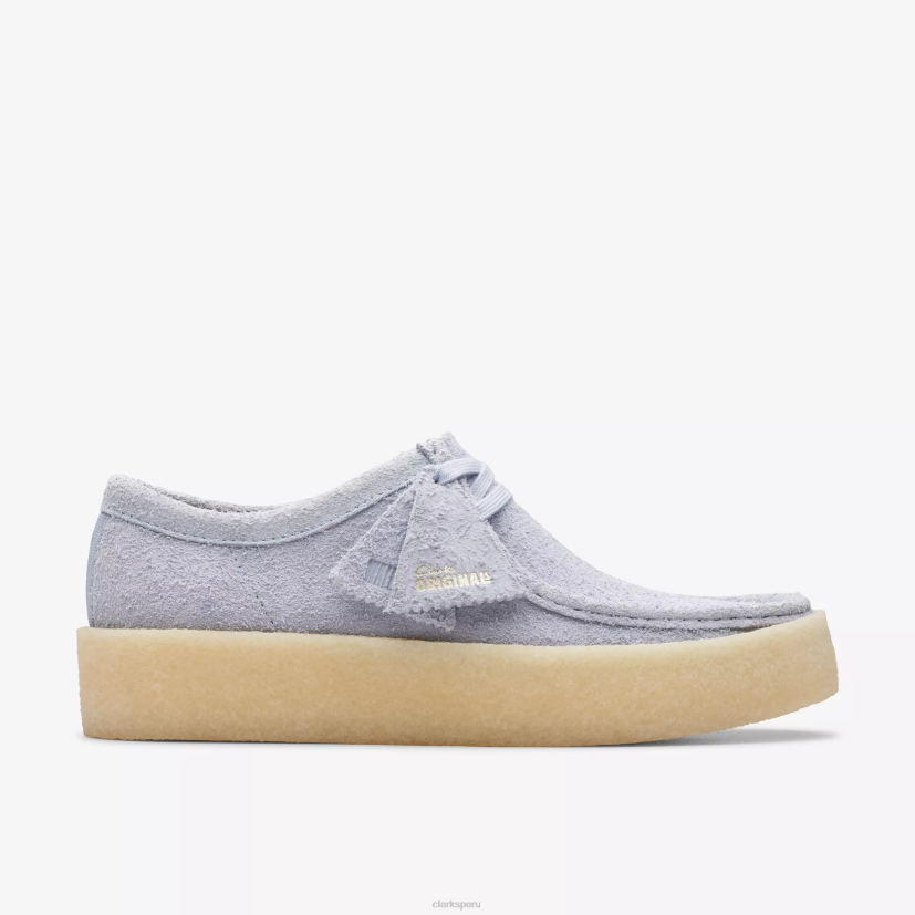HZVP679 taza wallabee gamuza gris nube Clarks