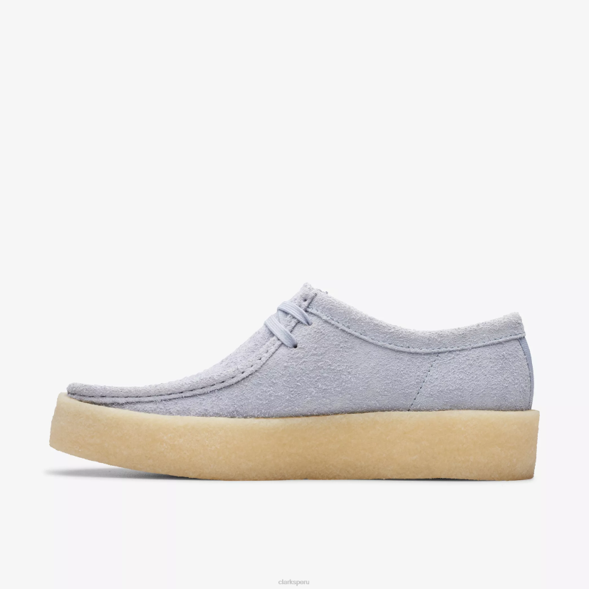 HZVP679 taza wallabee gamuza gris nube Clarks