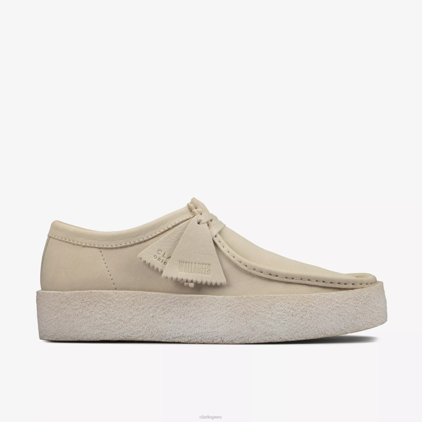 HZVP680 taza wallabee nubuck blanco Clarks