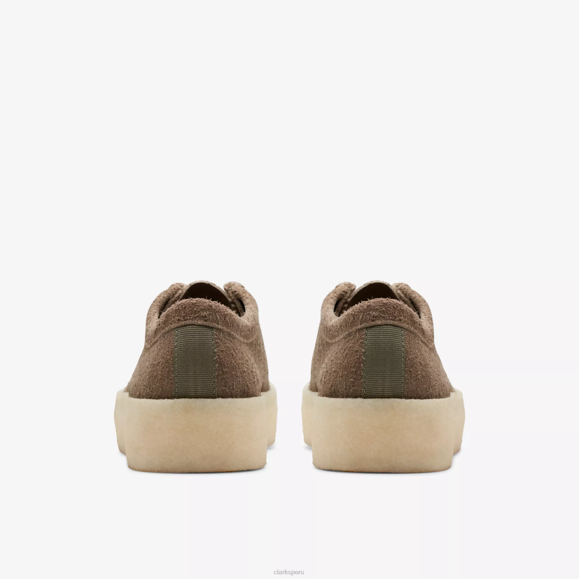 HZVP682 taza wallabee ante caqui pálido Clarks