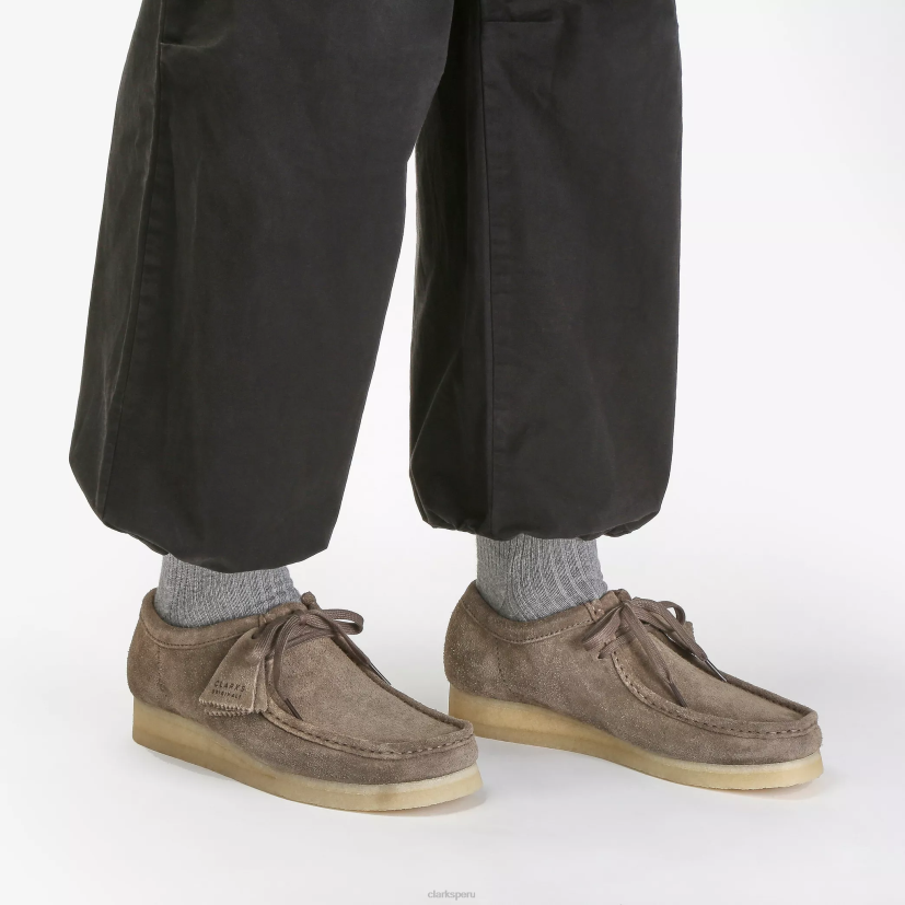 HZVP683 wallabee ante gris oscuro Clarks