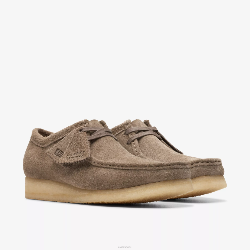HZVP683 wallabee ante gris oscuro Clarks