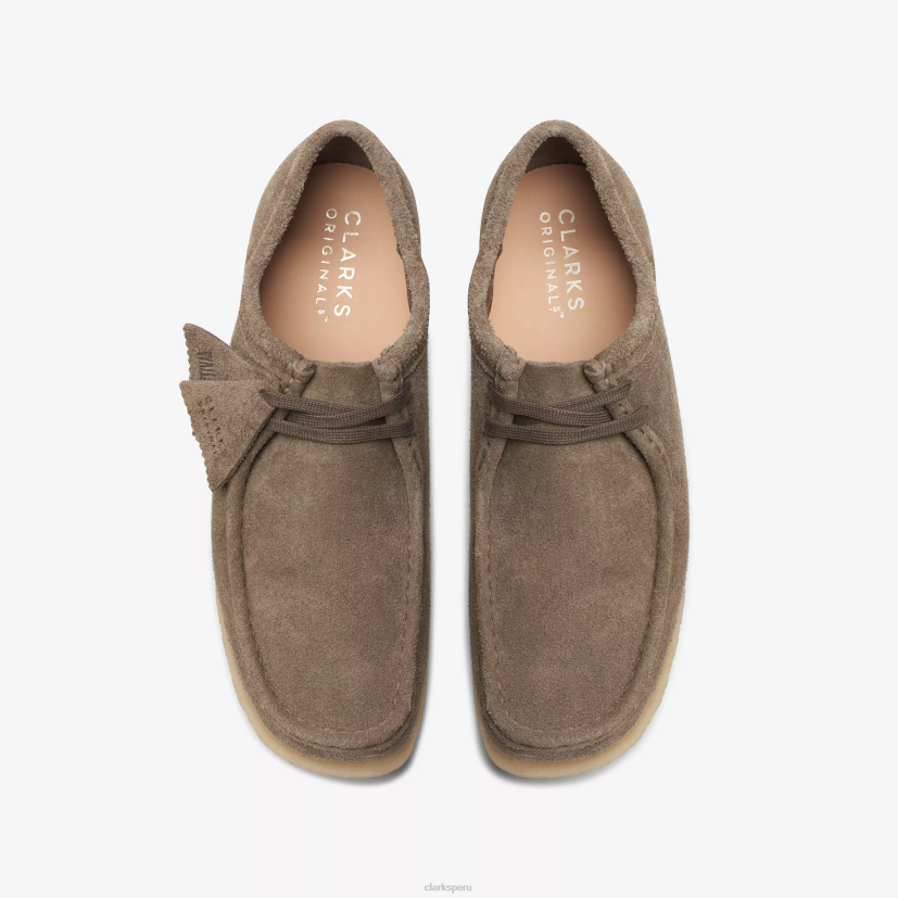 HZVP683 wallabee ante gris oscuro Clarks