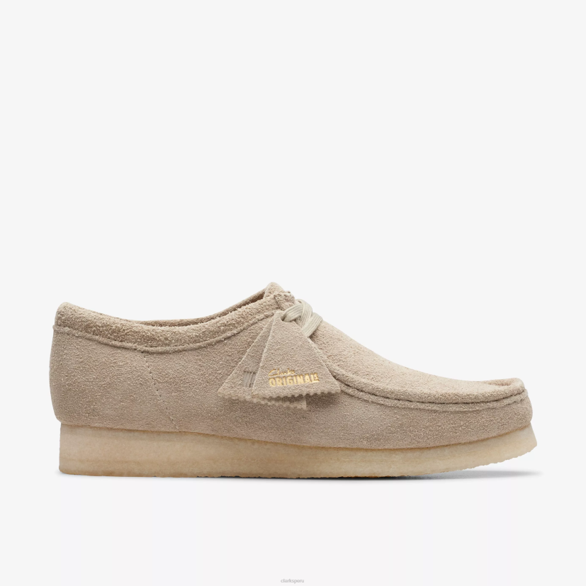 HZVP684 wallabee ante gris pálido Clarks