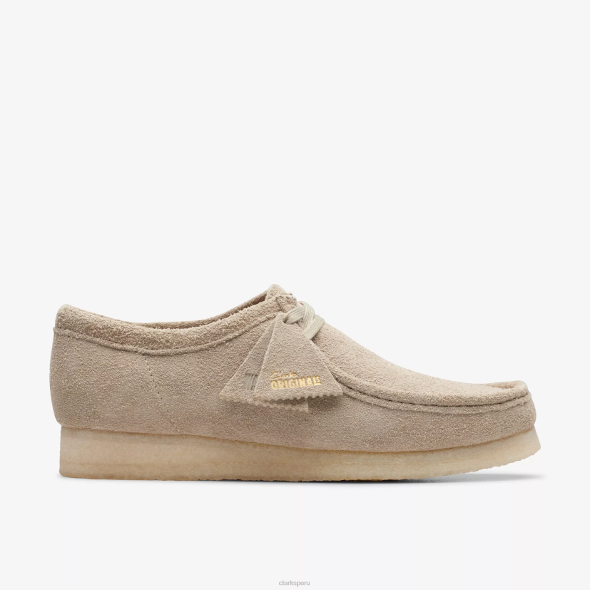 HZVP684 wallabee ante gris pálido Clarks
