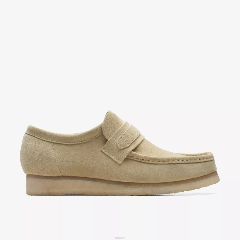 HZVP685 mocasín wallabee gamuza de arce Clarks