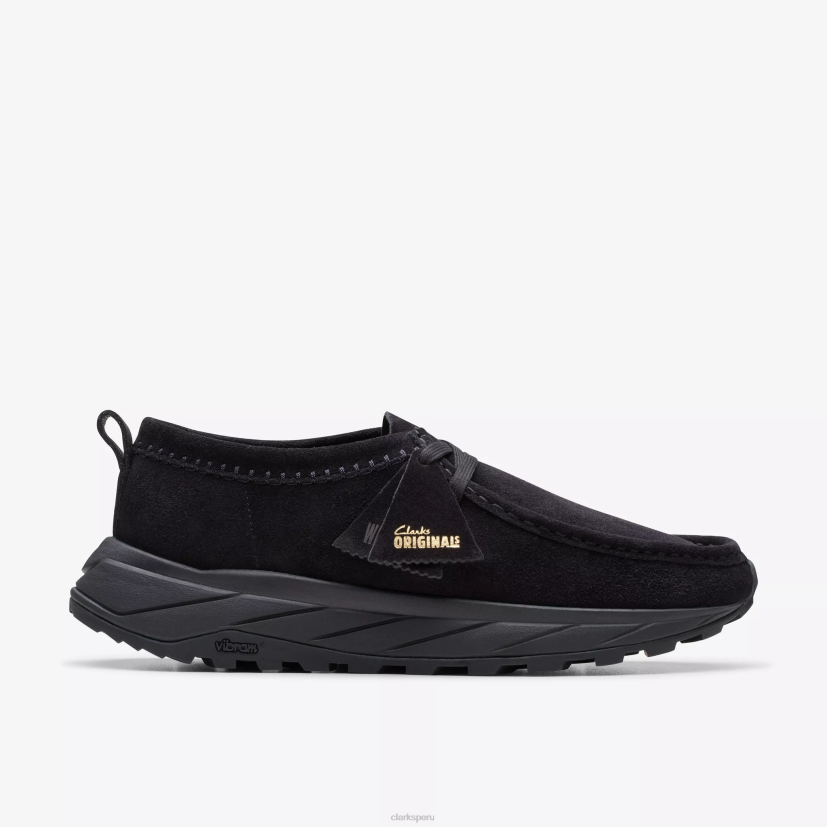 HZVP687 walla edén lo ante negro Clarks