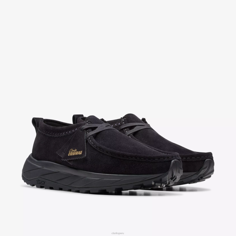 HZVP687 walla edén lo ante negro Clarks