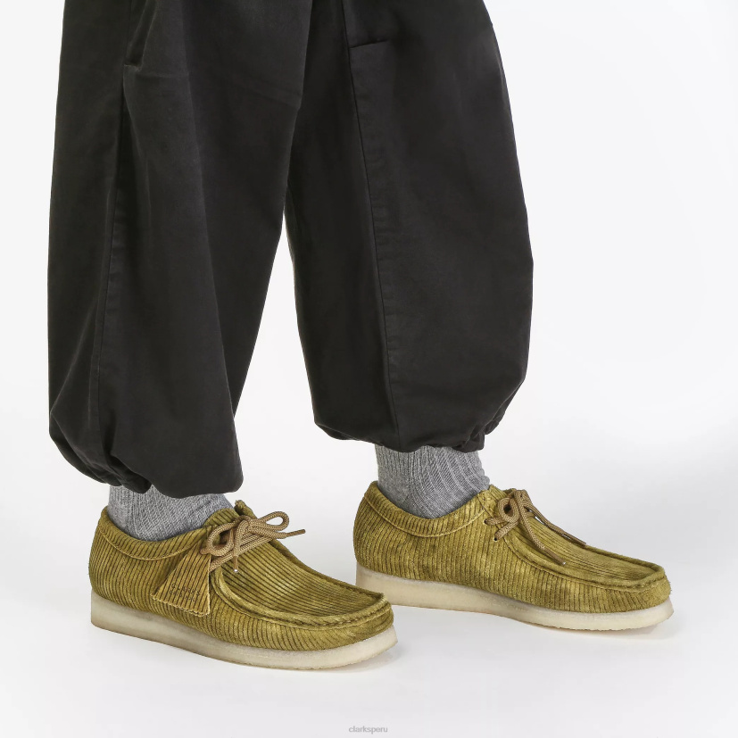 HZVP689 wallabee verde medio Clarks
