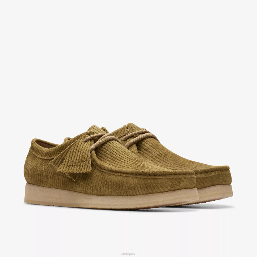 HZVP689 wallabee verde medio Clarks