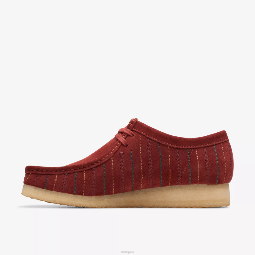 HZVP690 wallabee combinación burdeos Clarks