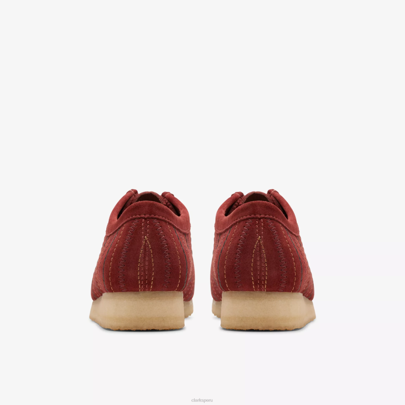 HZVP690 wallabee combinación burdeos Clarks