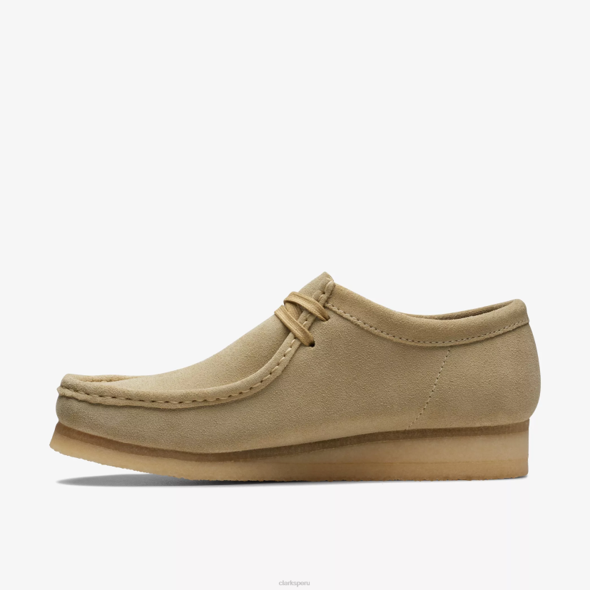 HZVP691 wallabee gamuza de arce Clarks