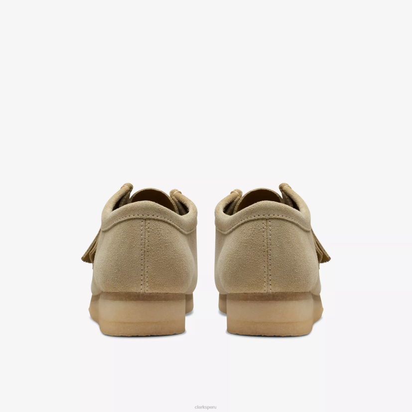 HZVP691 wallabee gamuza de arce Clarks