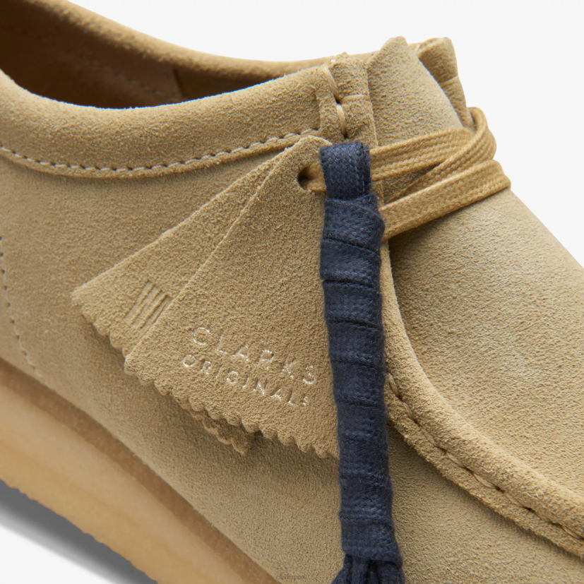 HZVP691 wallabee gamuza de arce Clarks