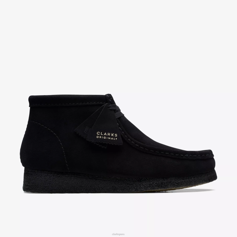 HZVP693 bota wallabee ante negro Clarks