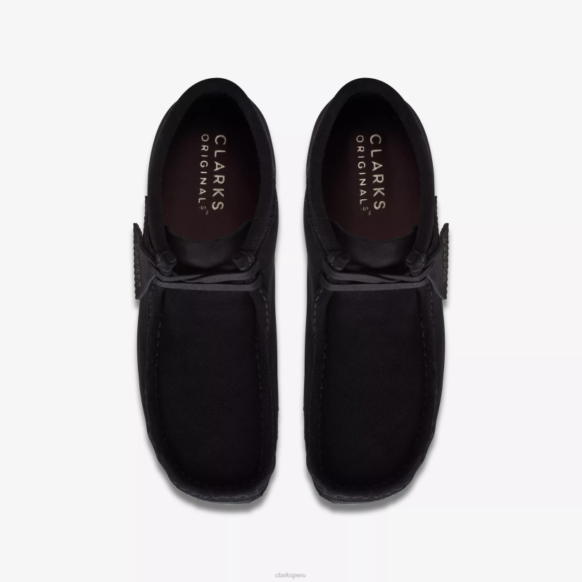 HZVP693 bota wallabee ante negro Clarks