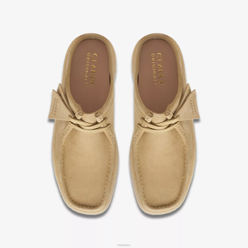 HZVP698 copa wallabee lo gamuza de arce Clarks