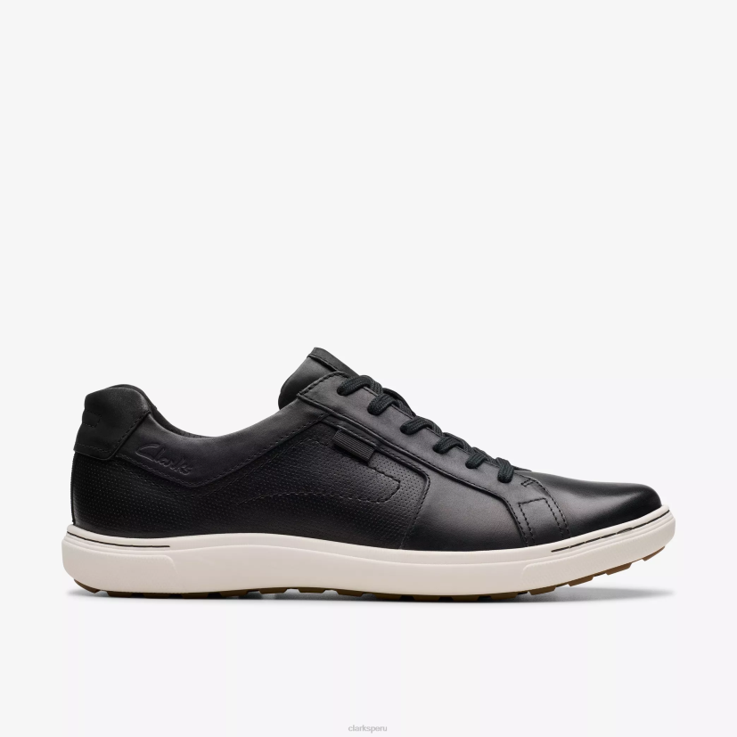 HZVP809 encaje de maple cuero negro Clarks