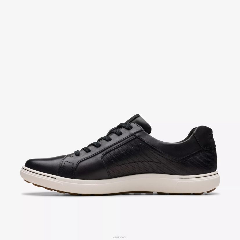 HZVP809 encaje de maple cuero negro Clarks