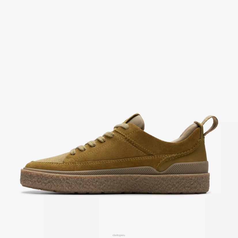 HZVP814 encaje voltereta ante oliva claro Clarks