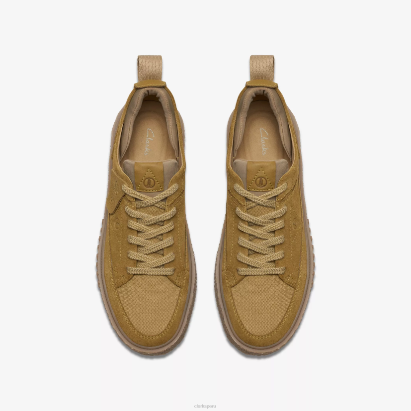 HZVP814 encaje voltereta ante oliva claro Clarks