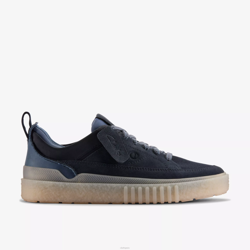 HZVP815 encaje voltereta gamuza azul marino Clarks