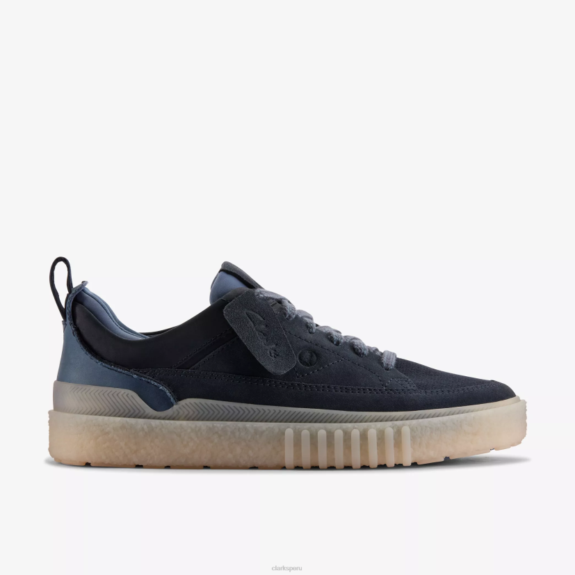 HZVP815 encaje voltereta gamuza azul marino Clarks