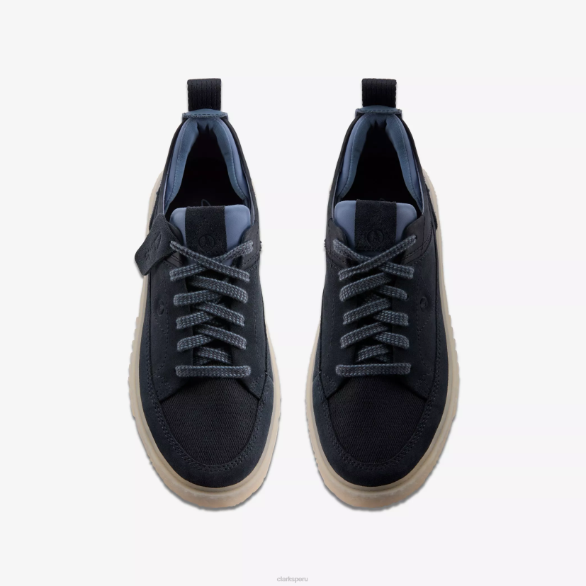 HZVP815 encaje voltereta gamuza azul marino Clarks