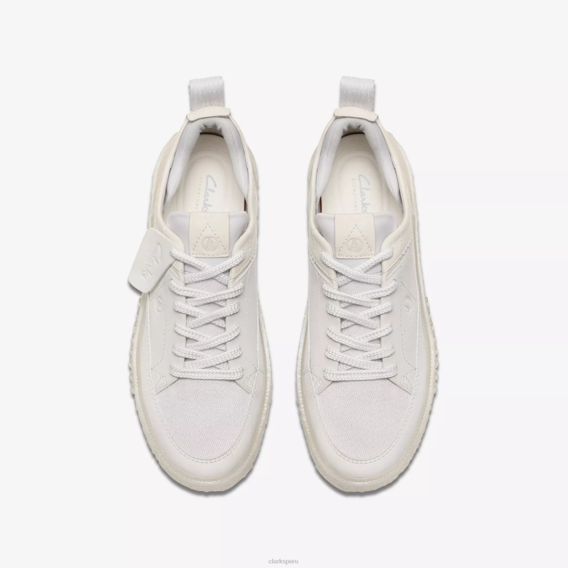 HZVP816 encaje voltereta nubuck blanquecino Clarks