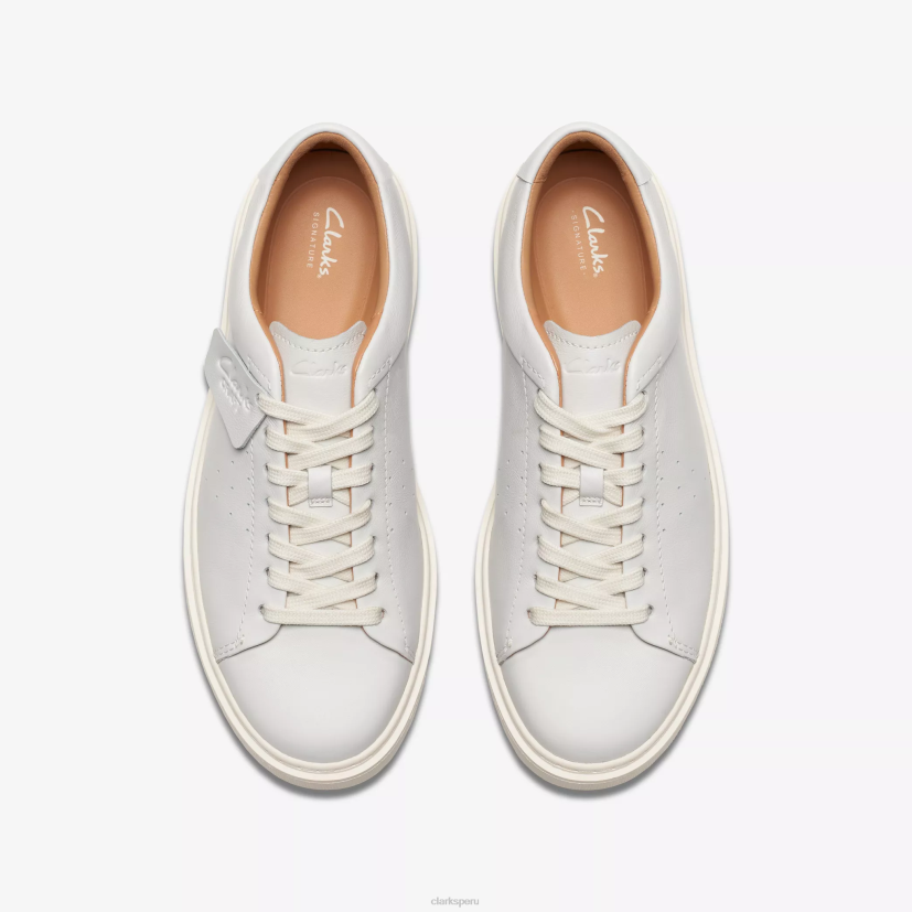 HZVP817 artesanía veloz cuero blanco Clarks