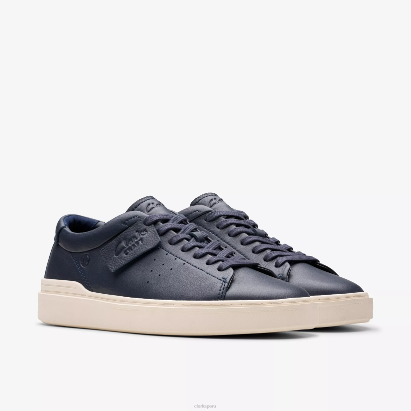 HZVP818 artesanía veloz cuero azul marino Clarks