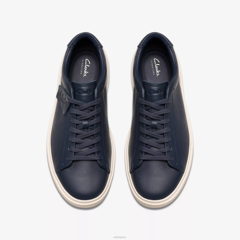 HZVP818 artesanía veloz cuero azul marino Clarks