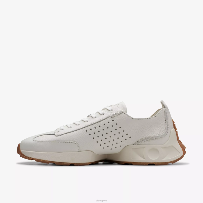 HZVP822 velocidad artesanal cuero blanco Clarks