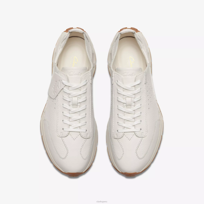 HZVP822 velocidad artesanal cuero blanco Clarks