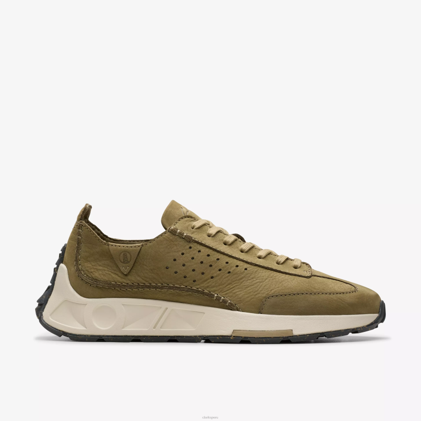 HZVP823 velocidad artesanal nubuck de madera de roble Clarks