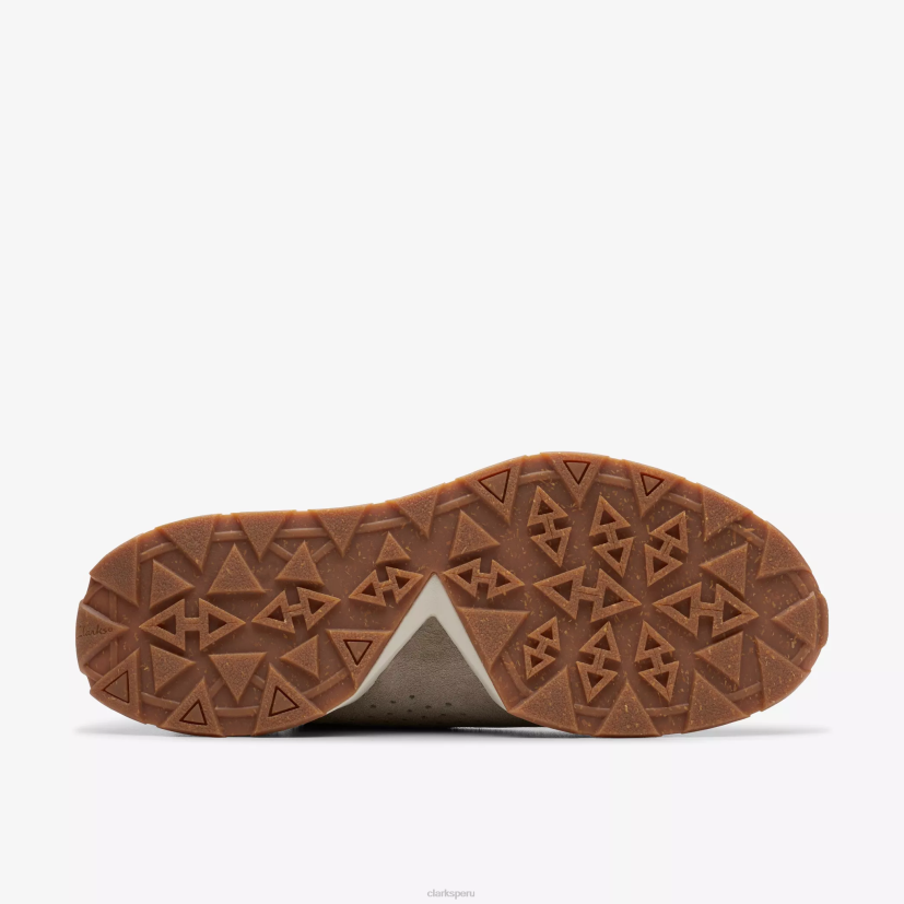 HZVP824 velocidad artesanal ante gris claro Clarks