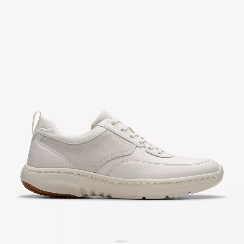 HZVP825 clarks pro encaje cuero blanco Clarks