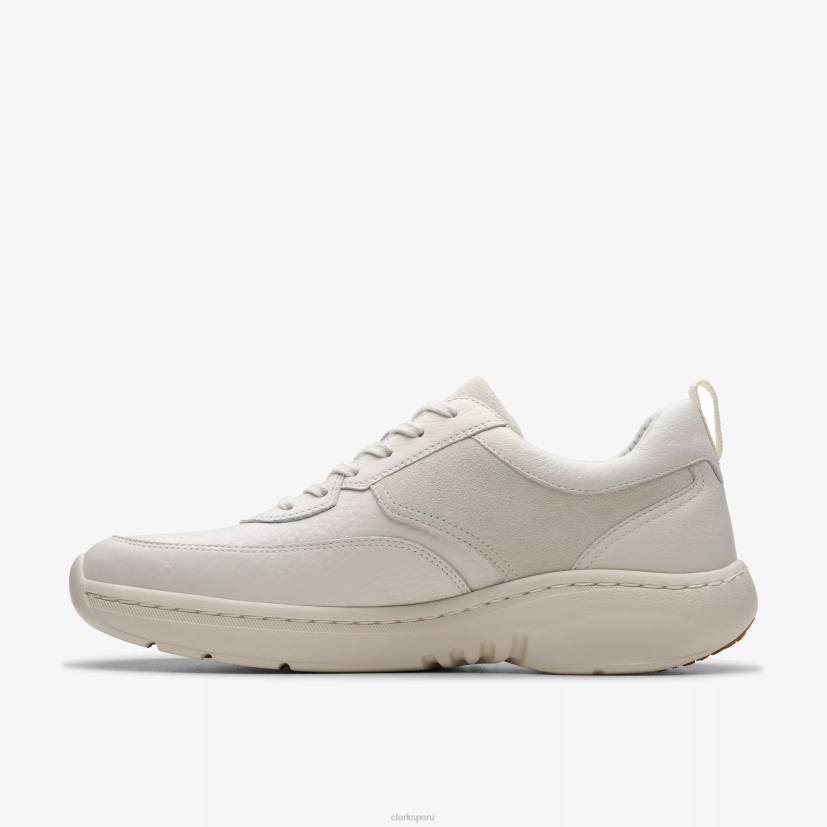HZVP825 clarks pro encaje cuero blanco Clarks