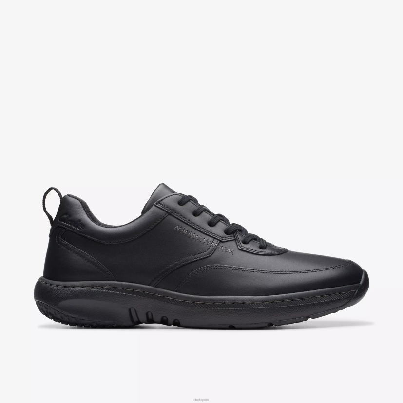 HZVP826 clarks pro encaje cuero negro Clarks