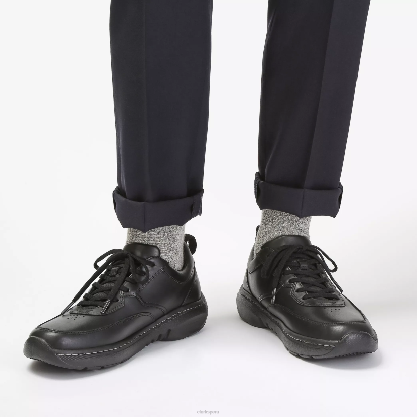 HZVP826 clarks pro encaje cuero negro Clarks