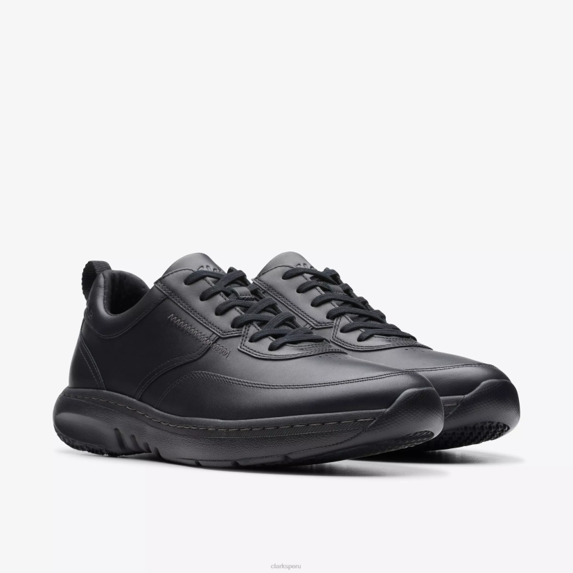 HZVP826 clarks pro encaje cuero negro Clarks