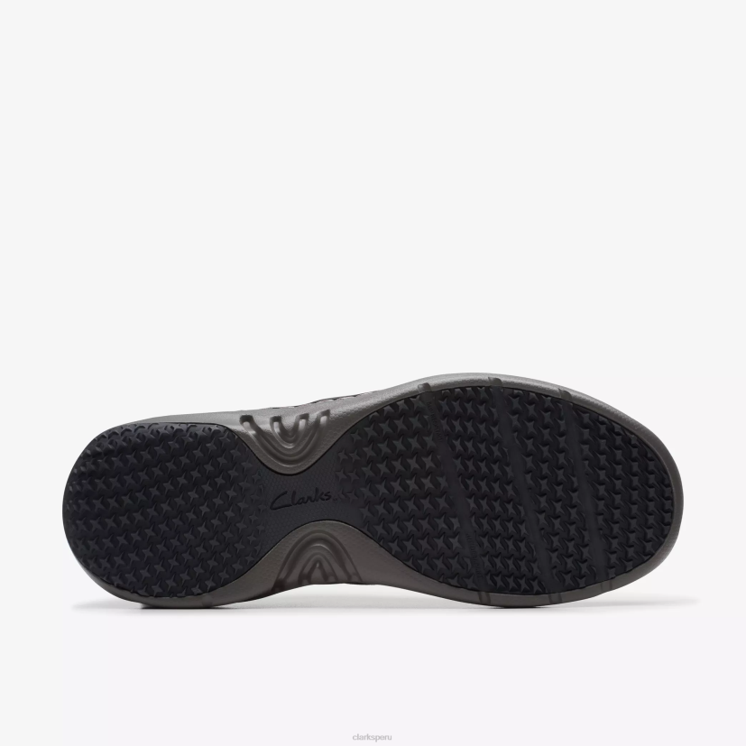 HZVP828 clarks pro encaje marrón oscuro caído Clarks