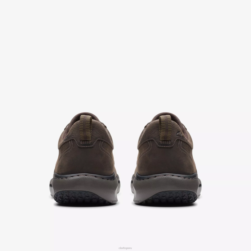 HZVP828 clarks pro encaje marrón oscuro caído Clarks