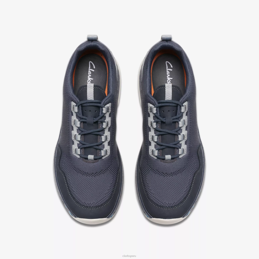 HZVP829 clarks pro punto combinación azul marino Clarks