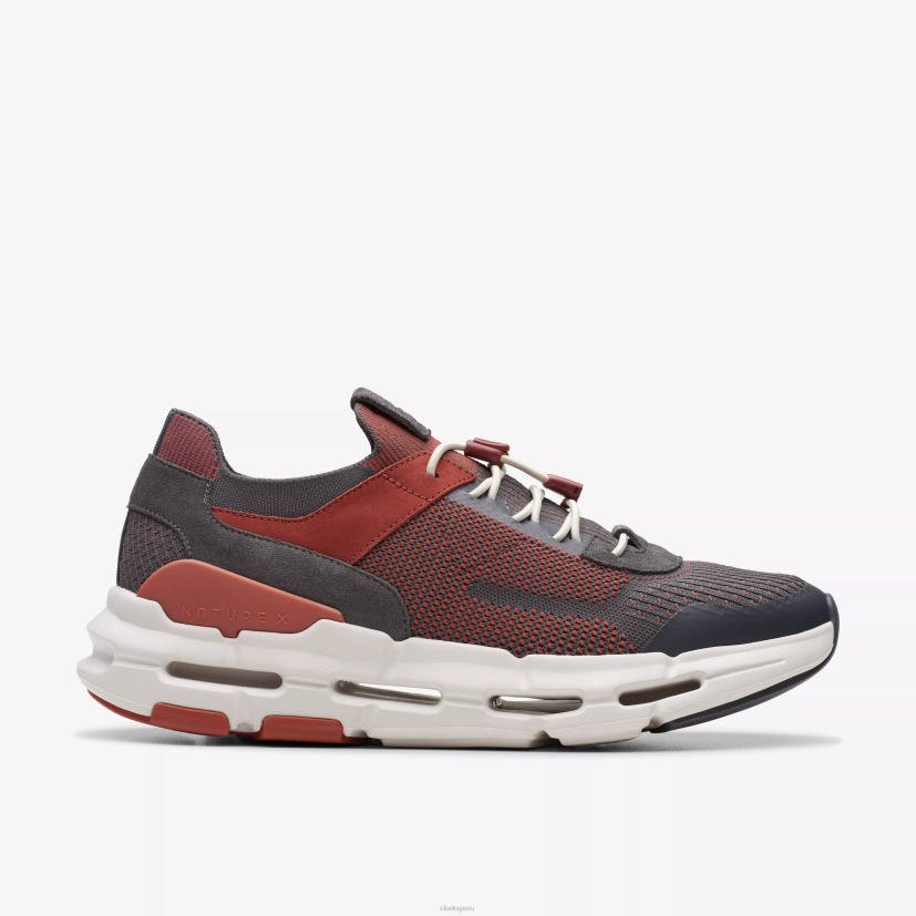 HZVP839 punto nxe combinación gris oscuro Clarks