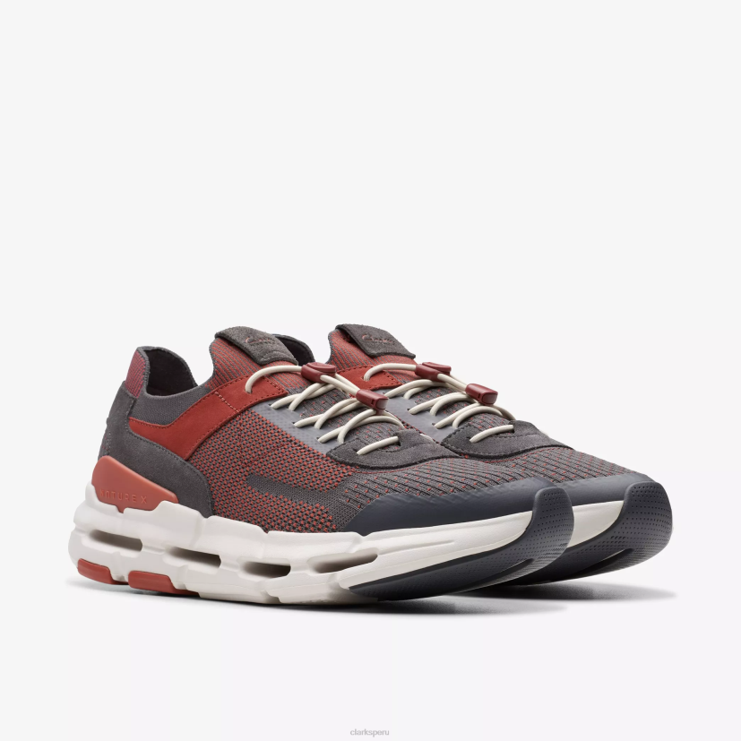 HZVP839 punto nxe combinación gris oscuro Clarks