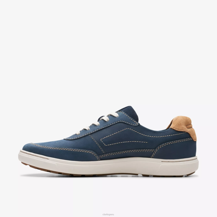 HZVP843 sendero de mapeo nubuck azul marino Clarks