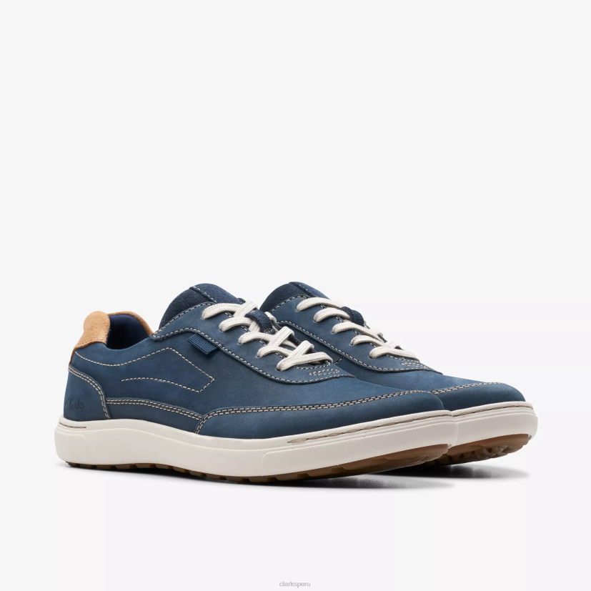 HZVP843 sendero de mapeo nubuck azul marino Clarks