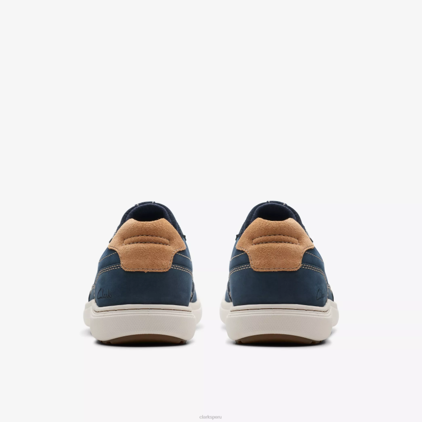 HZVP843 sendero de mapeo nubuck azul marino Clarks